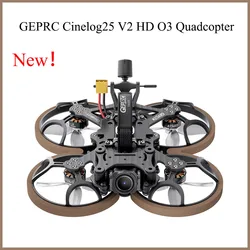 GEPRC Cinelog25 V2 HD O3 Quadcopter 2.5 Inch Small FPV Drone Weight within 250g Support Naked GP8 Camera with TAKER G4 35A AIO