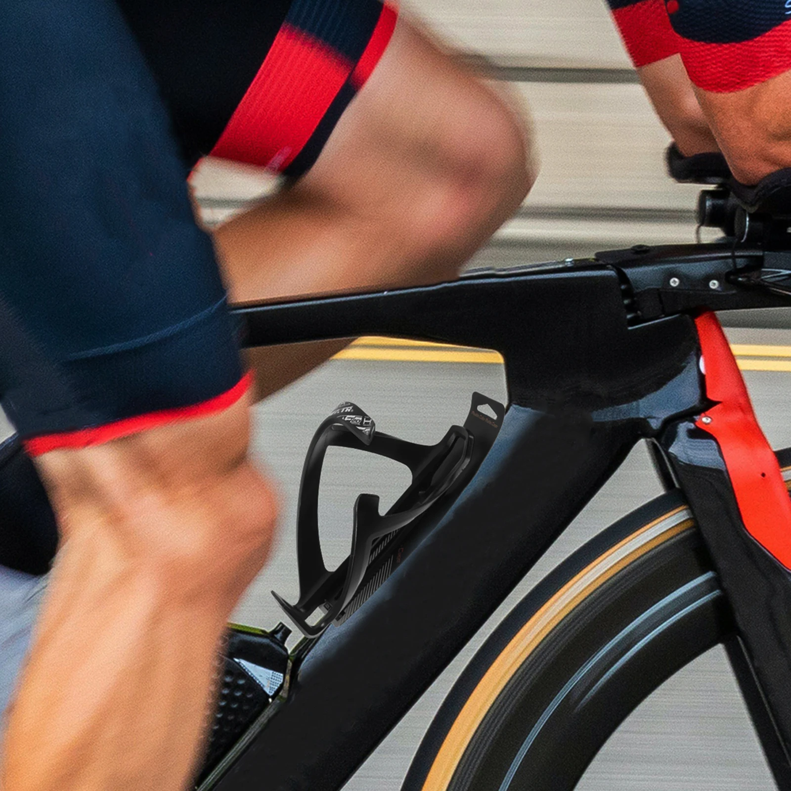 

Bicycle Cup Holder Bike Water Bottle Holder Lightweight Durable Pc Plastic Easy Install Fashionable Safety Guarantee