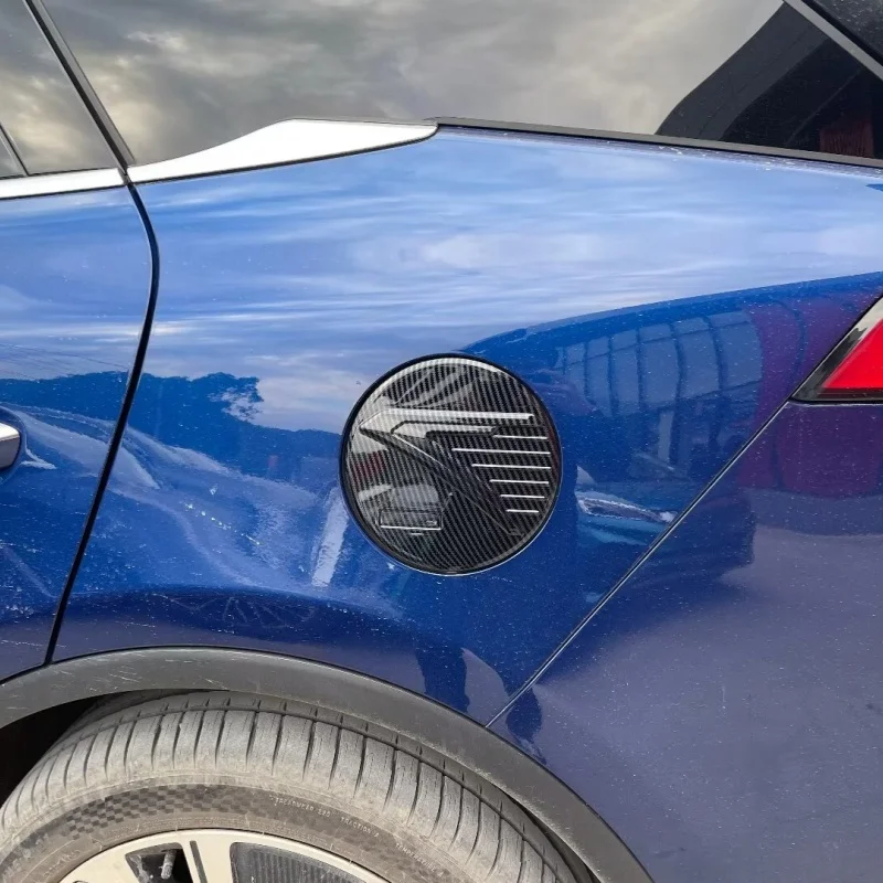 

For BYD Tang 2020-2024 Car Fuel Tank Cap Trims Cover Charging Port Frame Electric Box Decoration Stickers Exterior Accessories