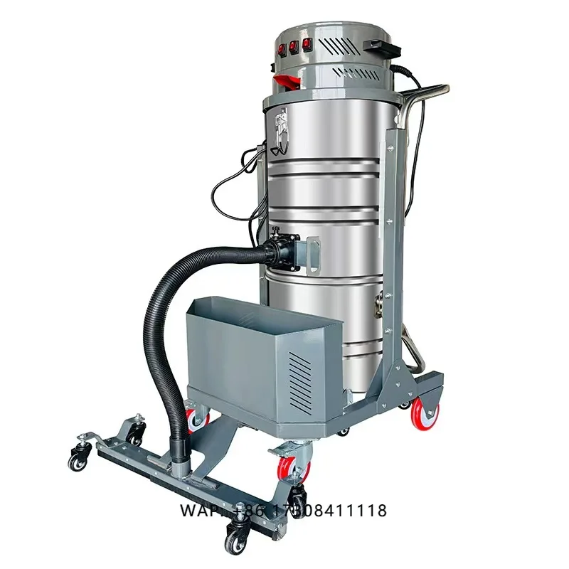 High Power 4800W Wet and Dry Vacuum Cleaner 100L Industrial Vacuum Cleaner 220V/380V Vacuum Cleaner