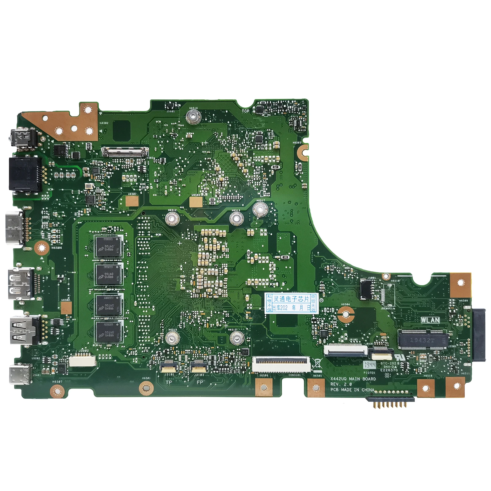 X442UQ Mainboard For ASUS X442UF X442U F442U A442U A480U R419U X442UN X442UQR X442URR X442UR X442UF X442UA Laptop Motherboard