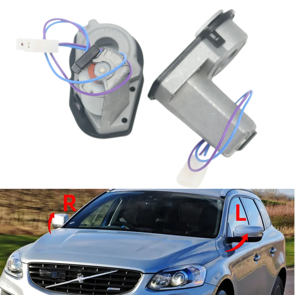 

Left Right Wing Door Power Mirror Electric Folding Motor For Volvo XC60 MK1 2008-2017 XC90 MK2 2015-2021