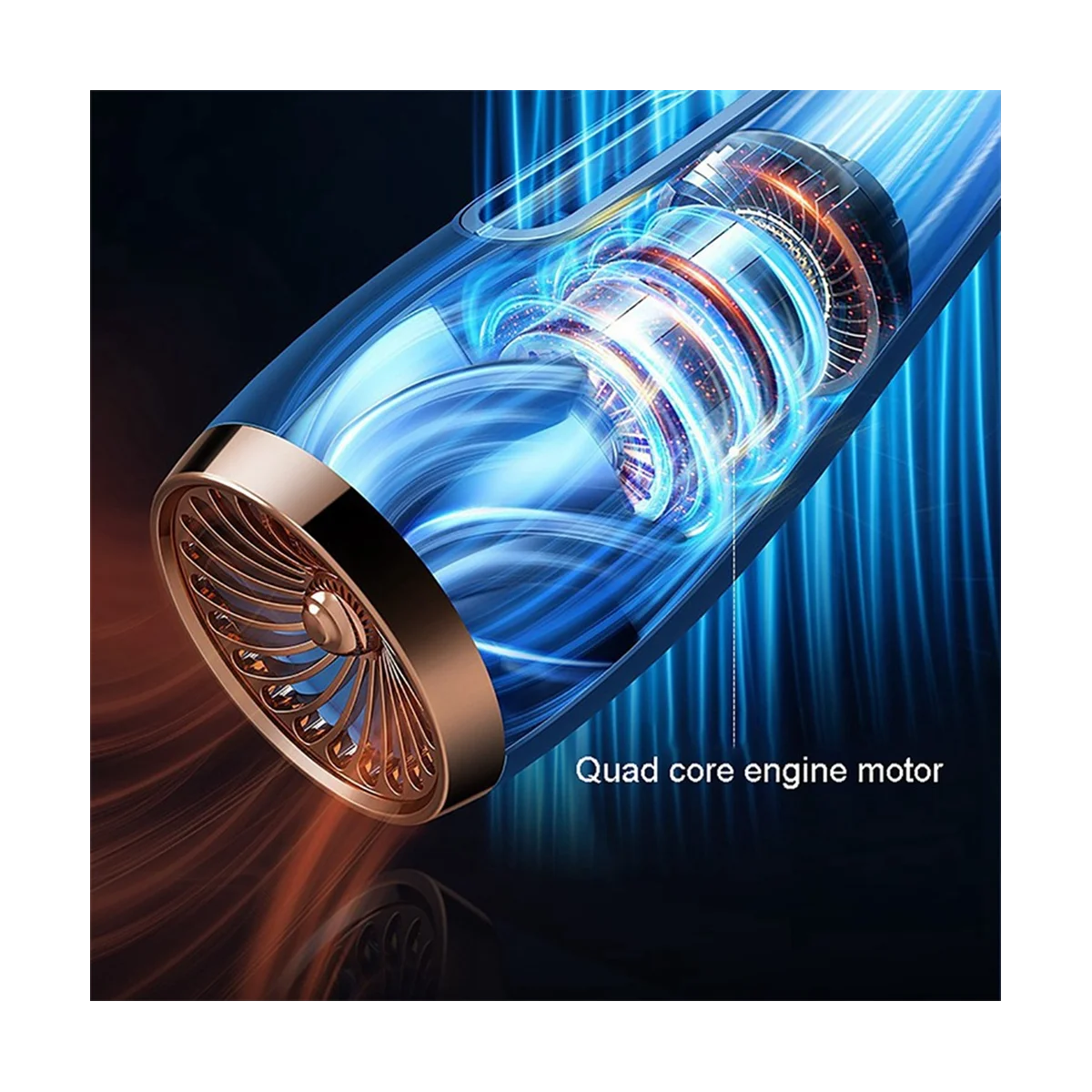 مروحة الرقبة المعلقة القابلة لإعادة الشحن USB المحمولة توربو بلا أوراق التبريد كسول مروحة الرقبة المعلقة