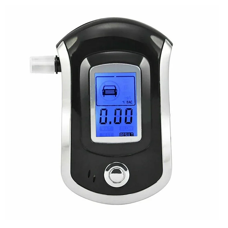 Digital Electronic Alcohol Meter Alcohol Tester with with Mouthpiece Breathalyer