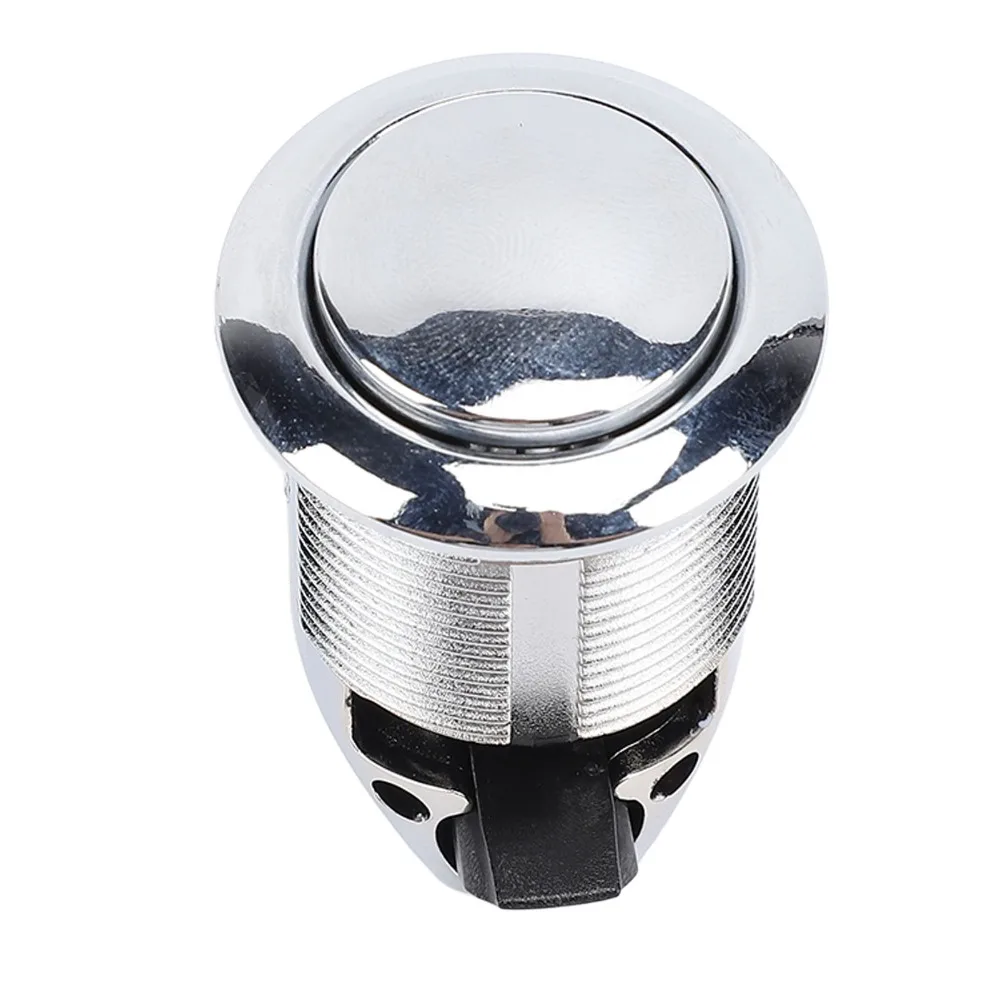 Cabinet Lock Smooth Push Button Latch Enhanced Security Minimalist Keyless Cabinet Lock Keyless Embedded Type Lock Vehicles