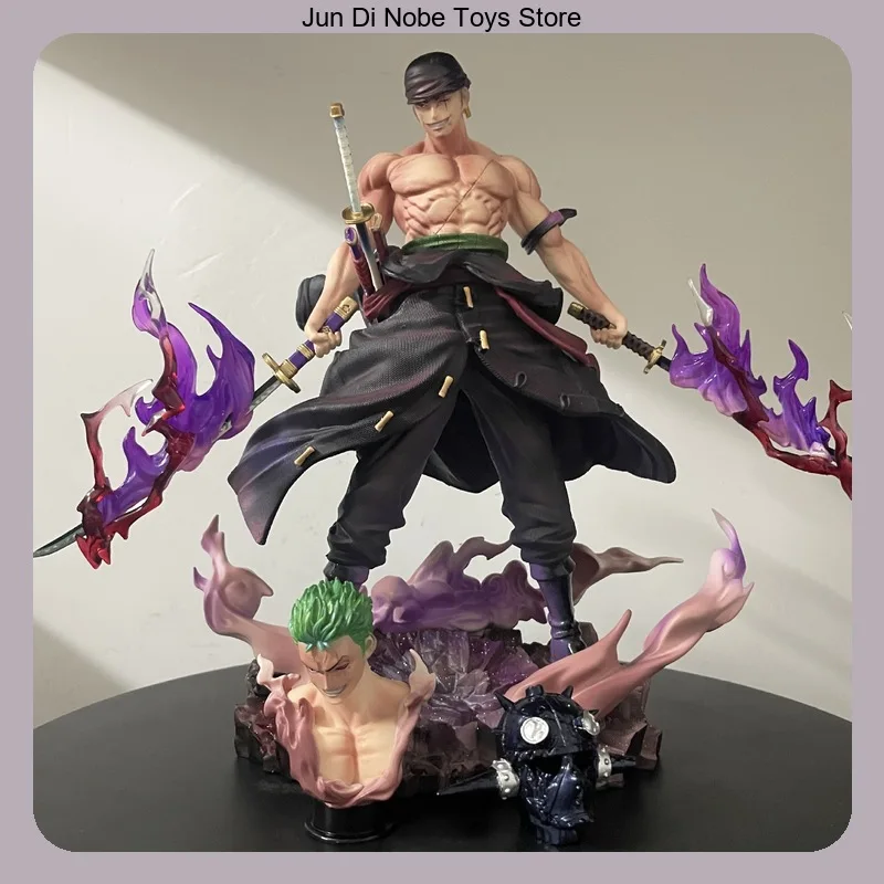 figurine-d'anime-one-piece-zoro-burst-aura-de-27-cm-avec-deux-tetes-interchangeables-pose-debout-modele-de-collection-decoration-de-bureau