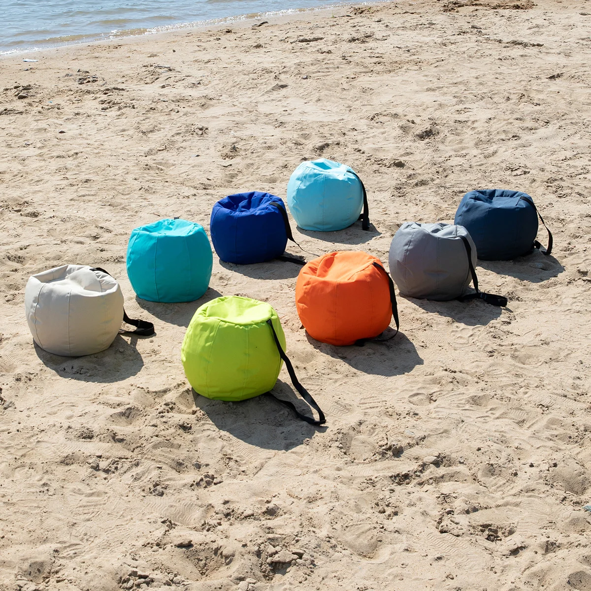 Outdoor for Swimming Pool and Beach Accessories Easy Carry Bean Bag Waterproof Bean Bag Chair