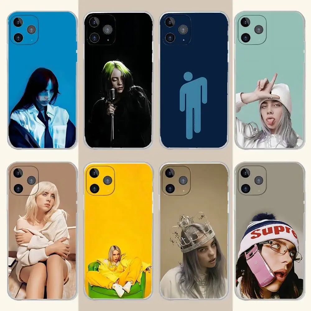 

H-Hit Me Hard and Soft Phone Case For iPhone 17,16,15,14,13,12,11 Pro,Max,Plus,X,XS,XR,SE4,E Mini Transparent Soft Cover