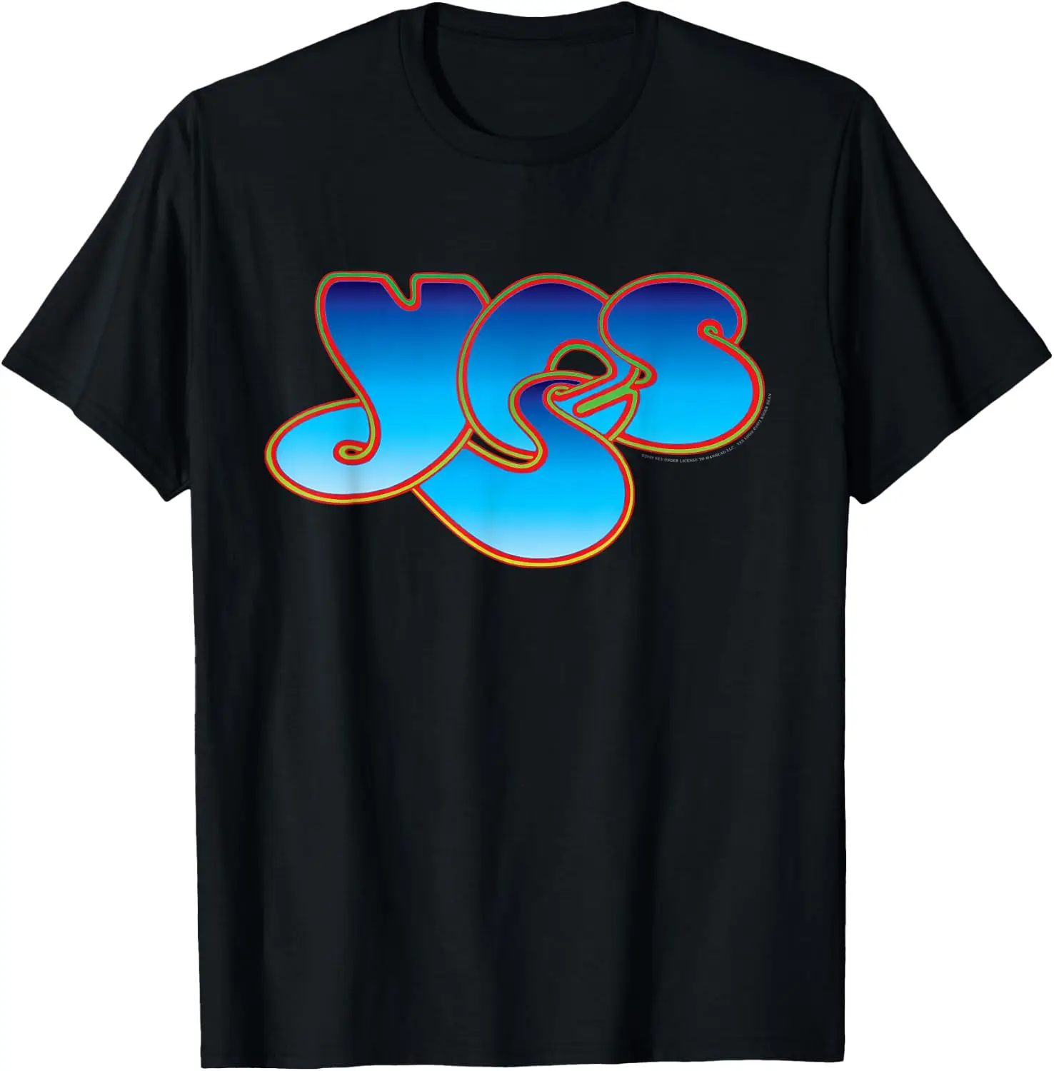 Yes Classic Logo T-Shirt 100% Cotton Trendy Y2K Short-Sleeve Tee-Soft, Quick-Drying, Moisture-Wicking; Ideal Sports Casual Wear;