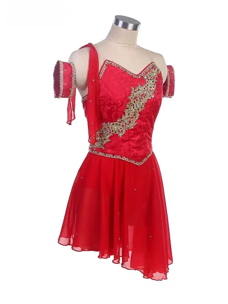 Costumes de ballet personnalisés Cupidon Little Angel pour enfants, costumes de spectacle, jupes de plateau et jupes courtes en mousseline de soie