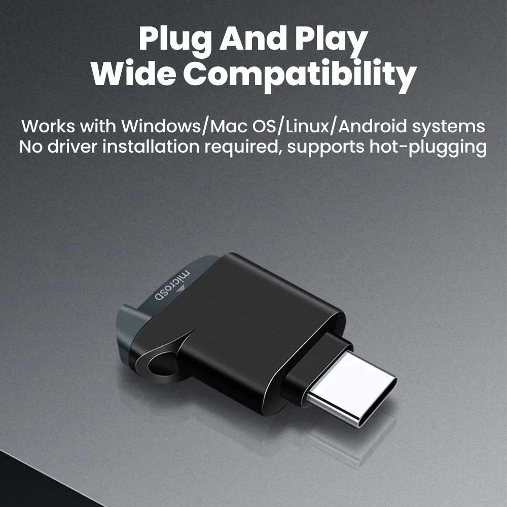 ype-C 3.0 Mini TF Card Reader External Storage Memory Card Adapter For iPhone 17 16 Laptop MacBook USB C 3.0 2.0 TF Cardreader
