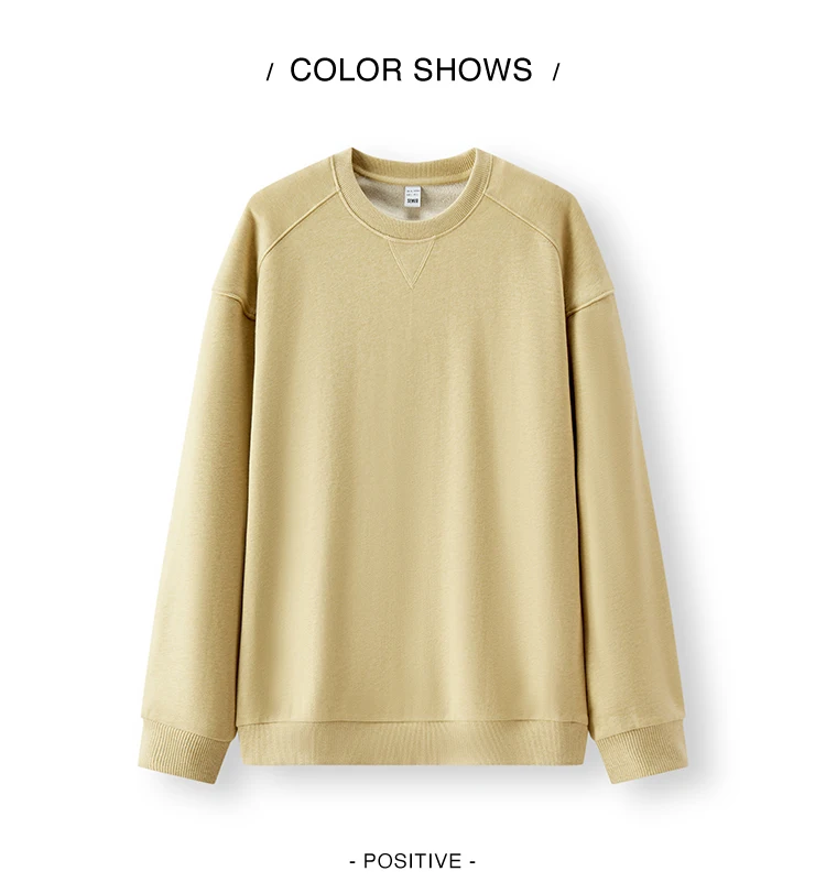 Semir Versatile Hoodie Men Spring Solid O Neck Long Sleeve Soft Comfortable Casual Basic Layer Daily Top