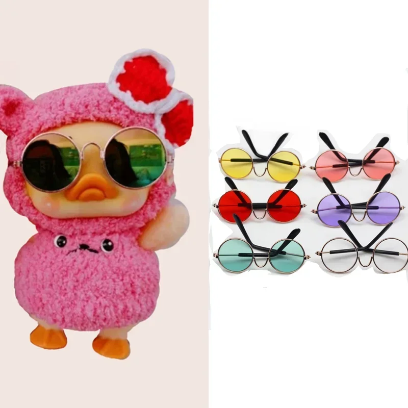 7-8cm Colorful Glasses for 15cm EXO Doll for Upset Duck for Bao-ao for blythe for Labubu doll Glasses