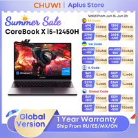 CHUWI CoreBook X Laptop Intel i5-12450H 16GB DDR4 512GB SSD 14 inch FHD 2160 * 1440 Windows 11 Gaming NoteBook 1TB SSD Expand