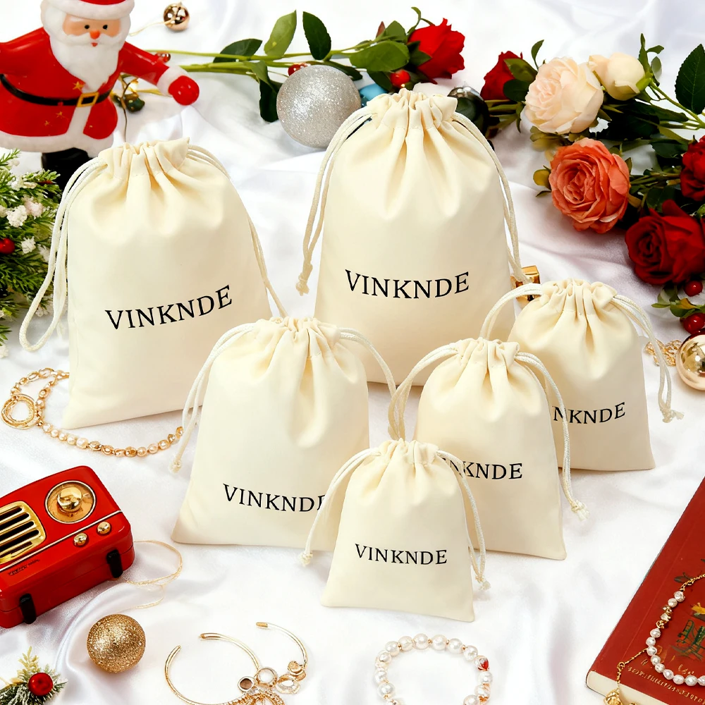 

Top Quality Custom Print Logo Silk Pouch Candy Jewelry Satin Cloth Drawstring Dust Bag Travel Organizer Charger Shaver Eyebrow