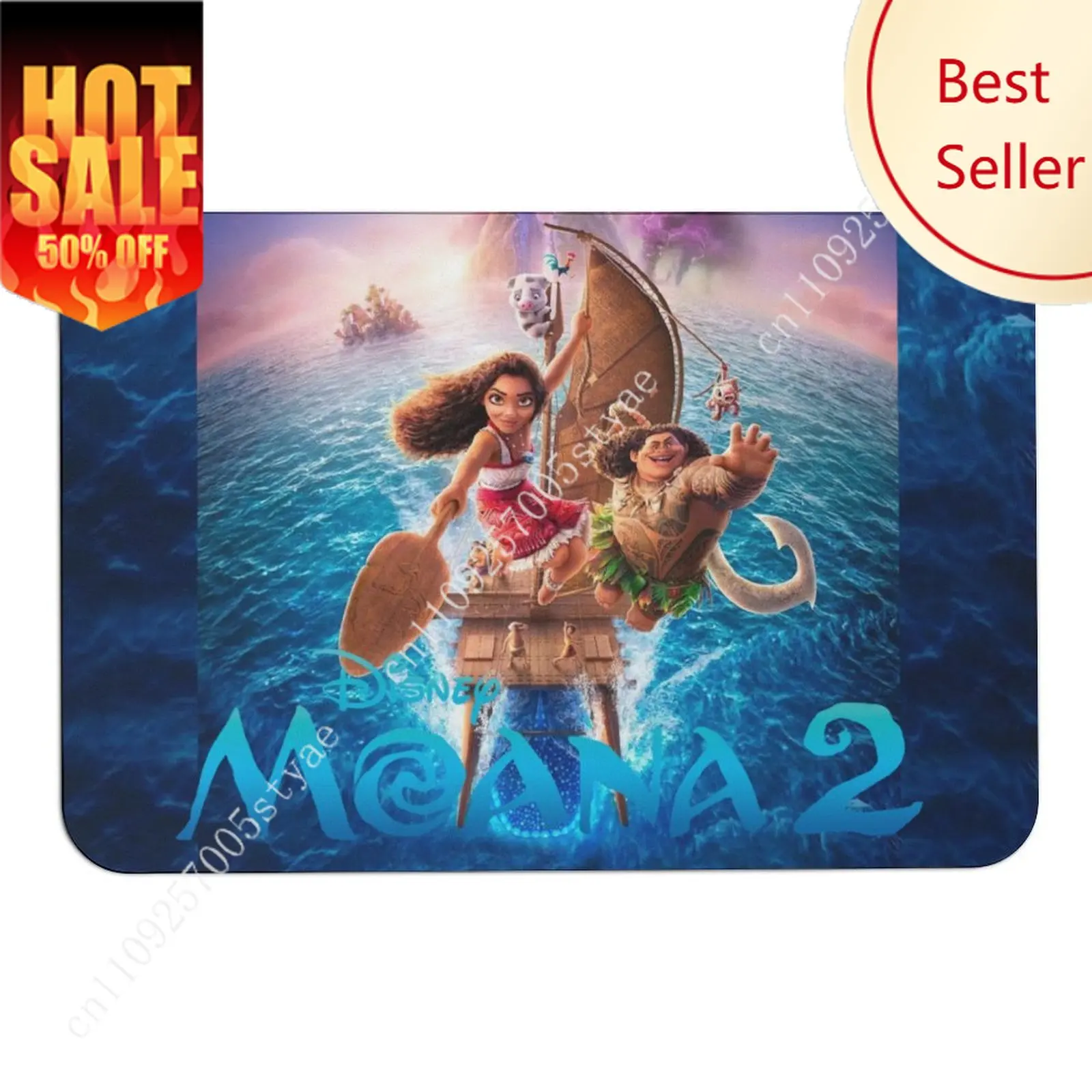 موانا ممسحة ديزني الكرتون البساط الحصير موانا 2 ترحيب الشرفة المنزل عطلة ديكور حفلات السجاد هدايا مخصصة عدم الانزلاق السجاد #1