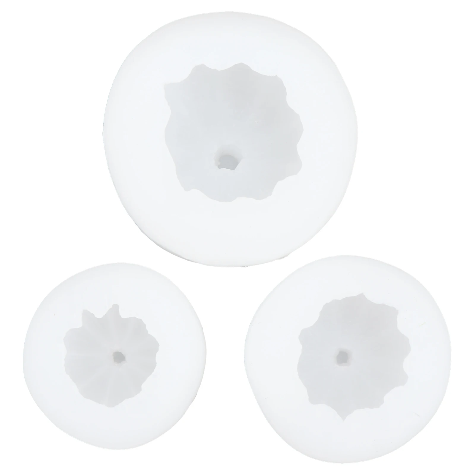 

3 Pcs Pumpkin Mold Freshie Reusable Halloween Chocolate Mould Moon Baking Silicone Cake for Silica Gel