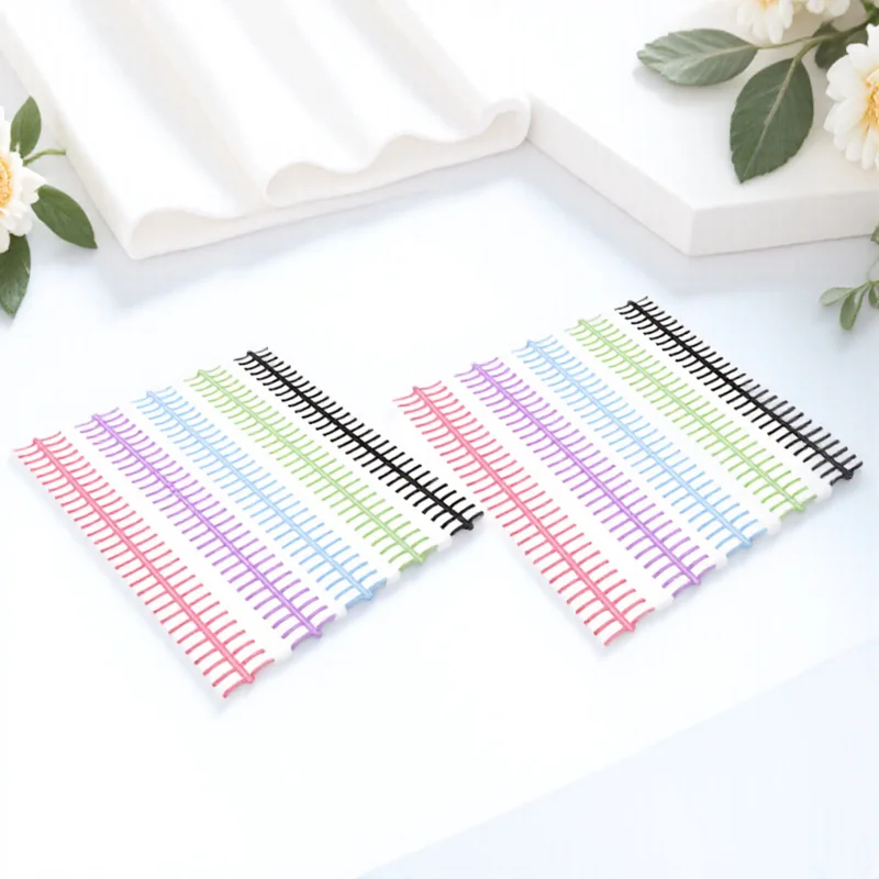 10Pcs Notebook Binder Rings Smooth Spiral Binding Coils for Personal Organizer DIY Notepad Calendar Craft Projects