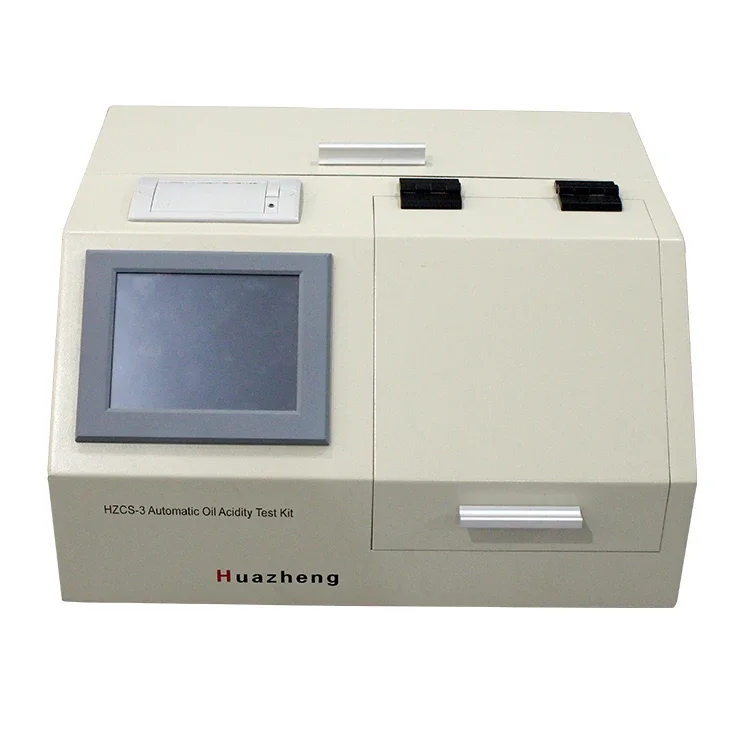 Huazheng Electric Fully Automatic Oil Total Acid Number Analyzer Oil Acidity Value Tester Fully Automatic Oil Acidity Tester