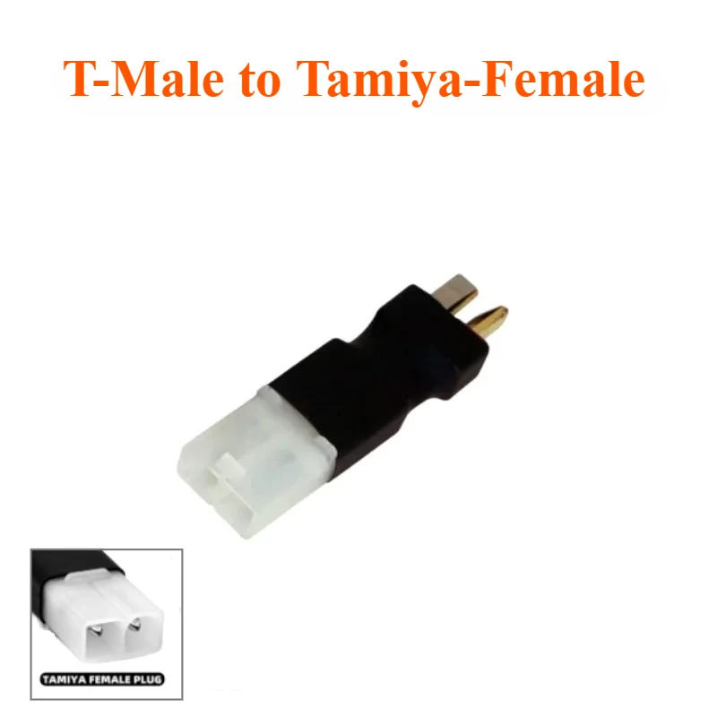 TAMIYA Mini Tamiya Adapter Man Vrouw naar XT60/T Plug Batterij Conversie Deans Connector Voor RC Model FPV Lipo Batterij ESC