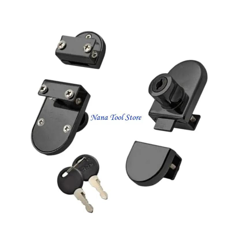 31GJ Zinc Alloy Lock For Wine Storage Display Case Quick Installation