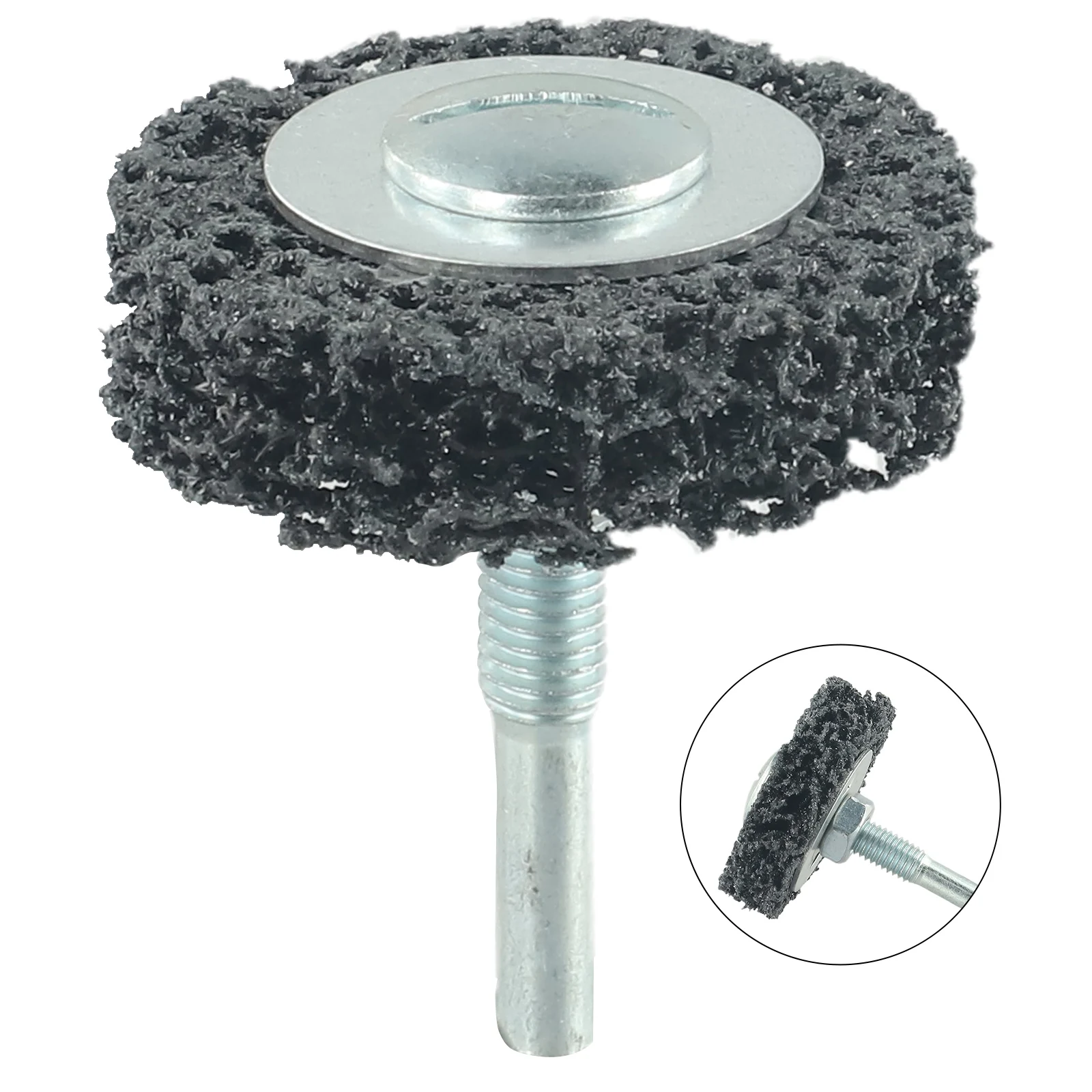 Angle Grinder Wheel Disc with 6mm Shank Removes Paint Rust and Contaminants from Stainless Steel Aluminum and More