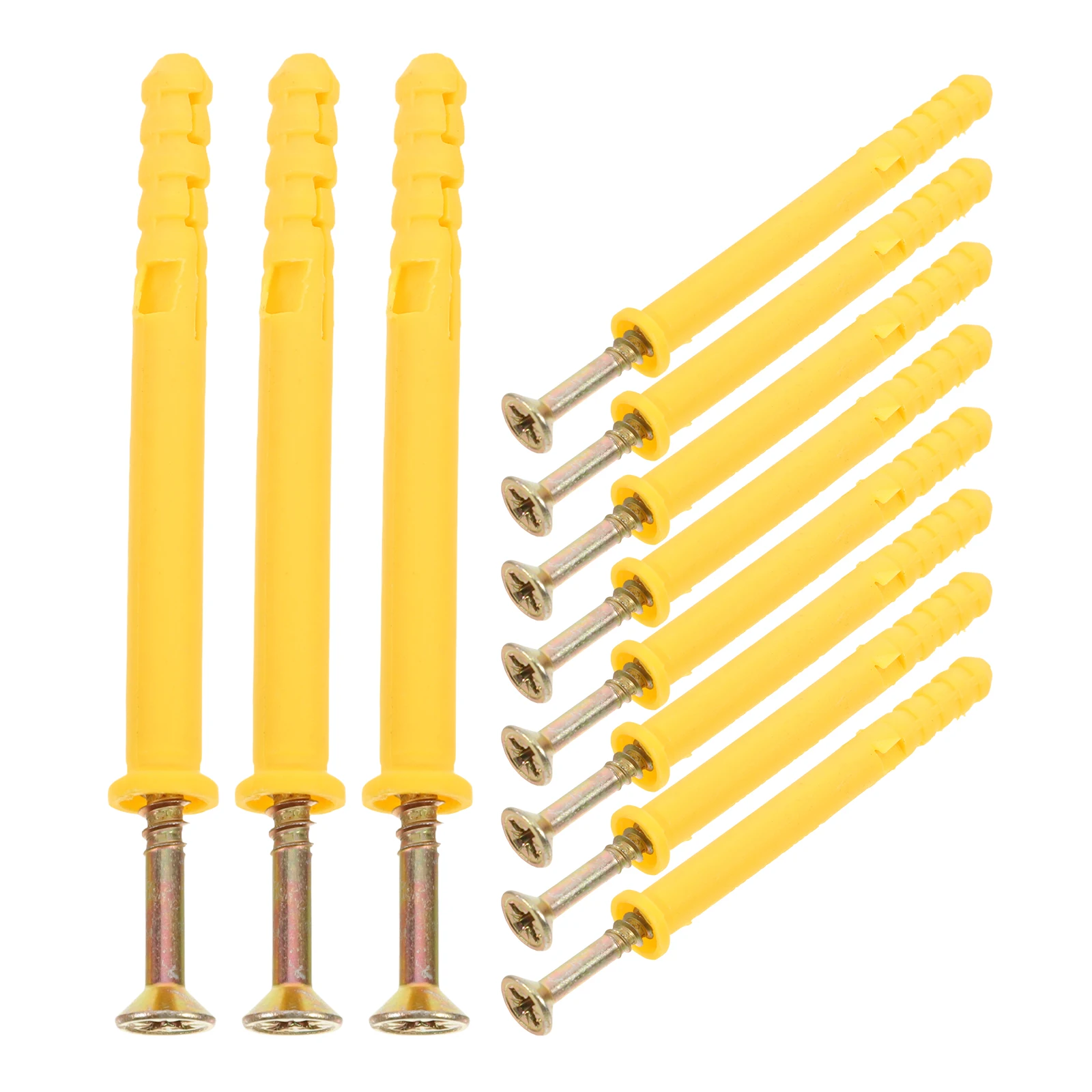 

20pcs Combination Plastic for Drywall Wall Anchors Drywall Screw Anchors With Screws