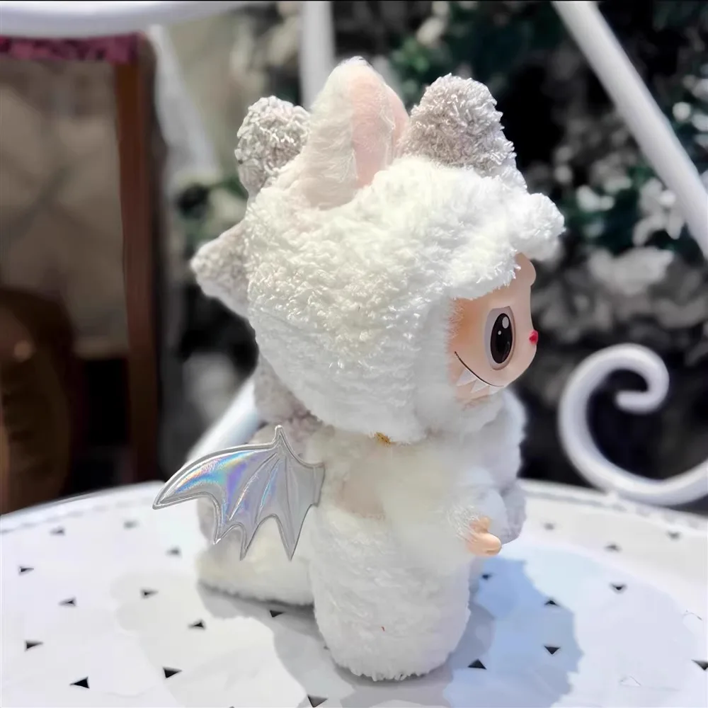 

For/clothe 17cm Labubu Clothes V1v2v3 Labubu Doll Clothes Heartwarming Macaron For The Party With Set Of Vinyl Dinosaur Clothes