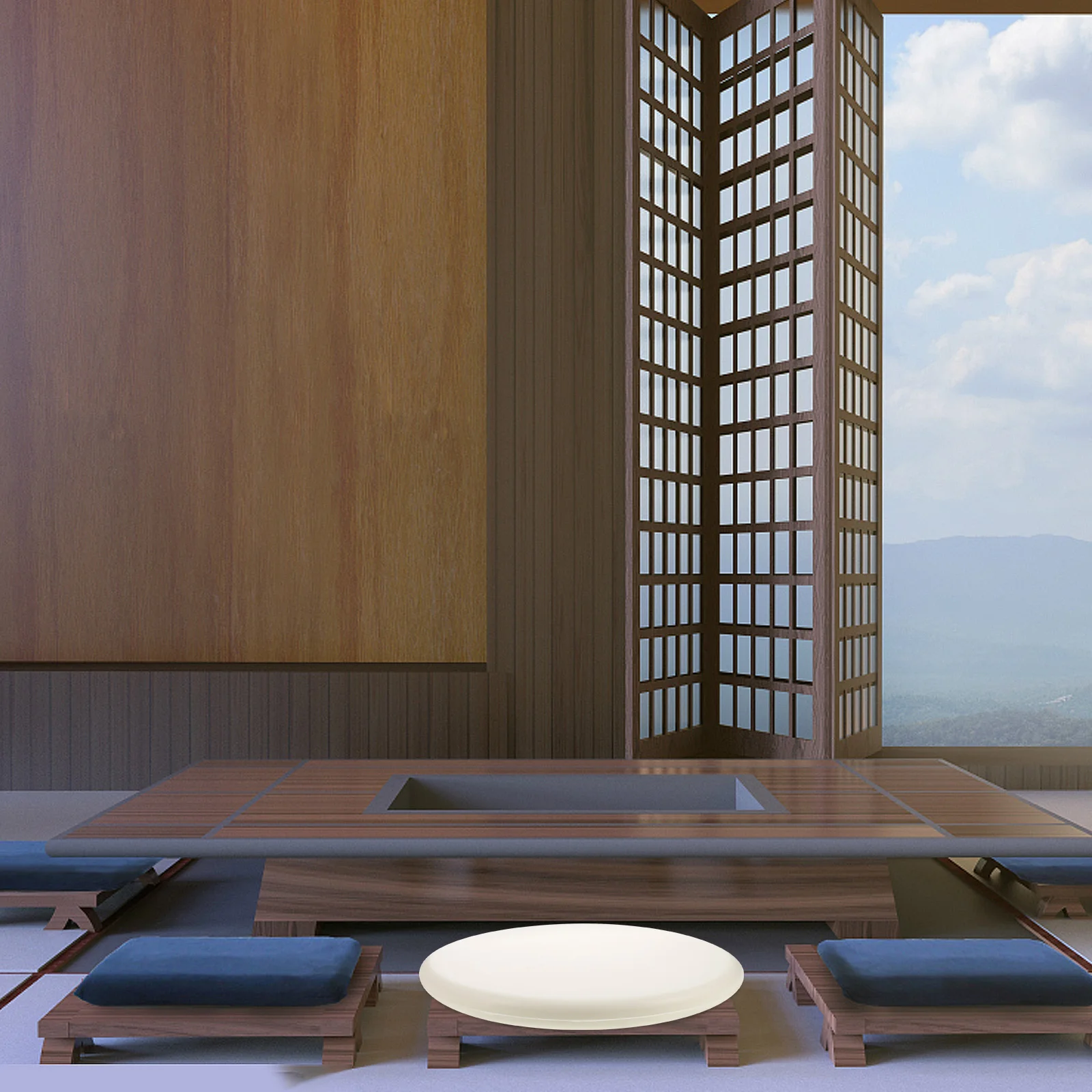 

Round Memory Foam Seat Cushion Slow Rebound Ergonomic Design for Office Dining Kitchen Chairs Circular Seat Pad