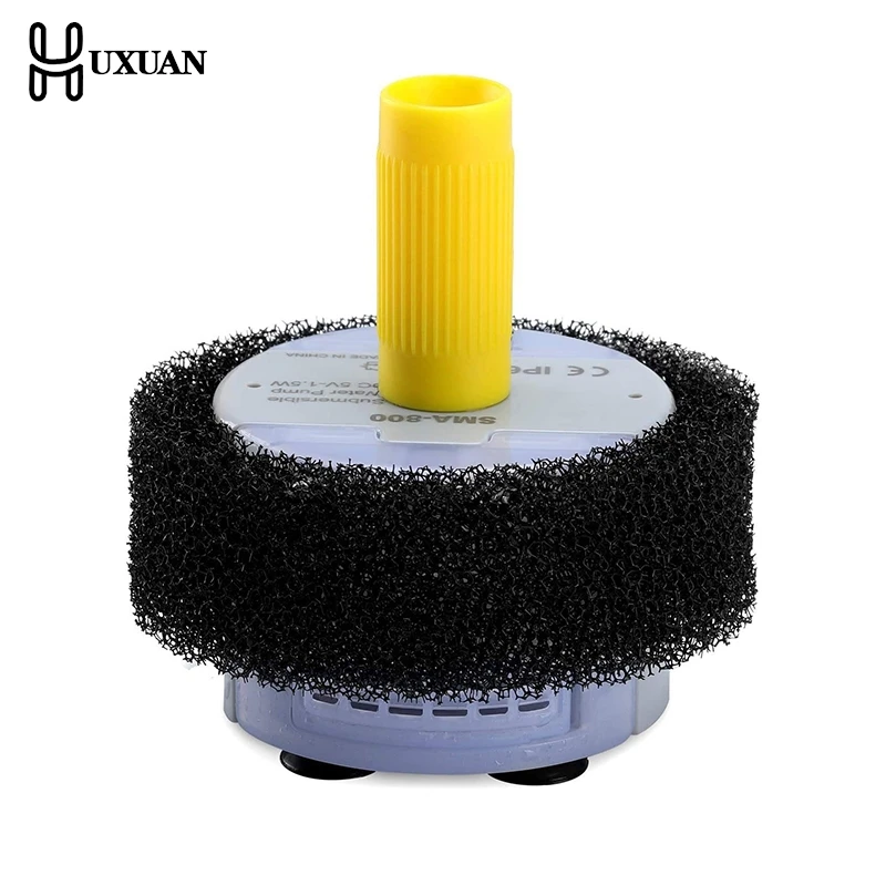 فلتر رغوي مستدير لنافورات مياه الحيوانات الأليفة ، فلتر إسفنجي لمشروب القطط ، 4 صوفي #1