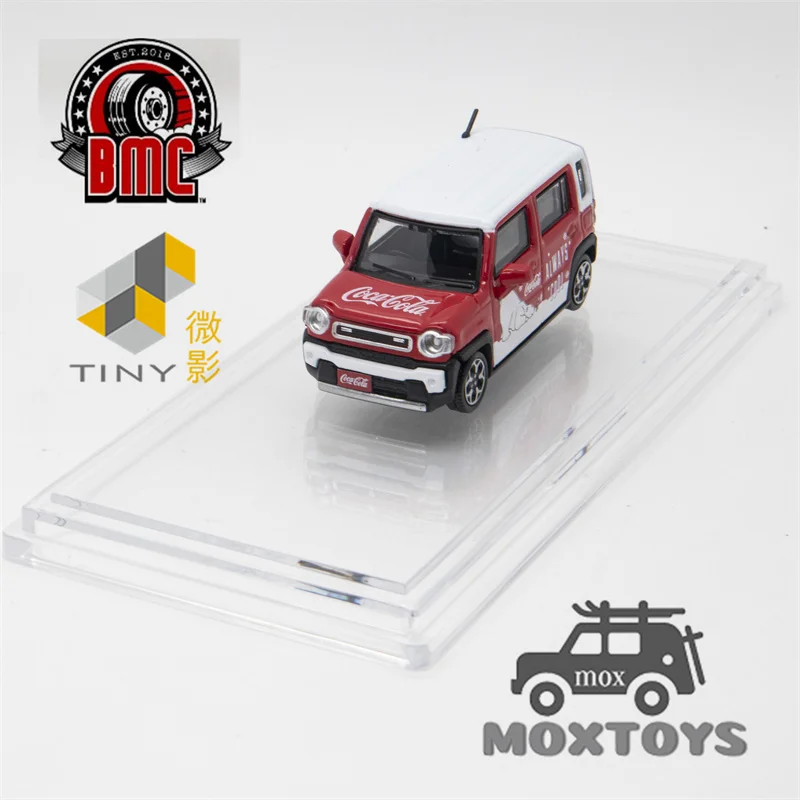 BMC x TINY 1:64 Hustler Red Diecast Model Car