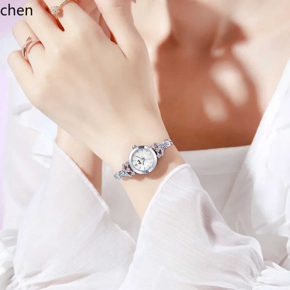 9 premium bracelet watch: stylish, compact, and waterproof quartz watch for women