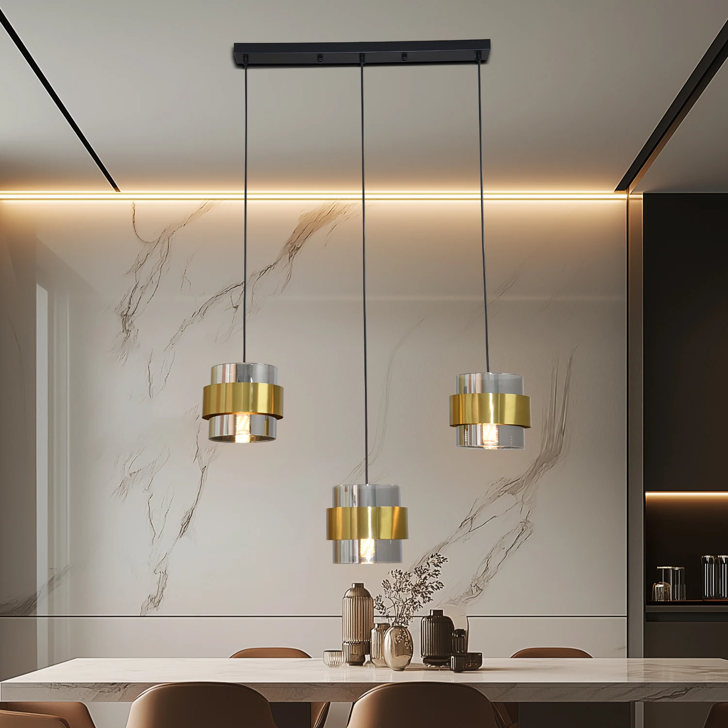 

Modern Ceiling Hanging Lamps Home Decoration Luxury Living Room Bedroom Led Pendant Light Lighting Fixture Lustre Design Nordic