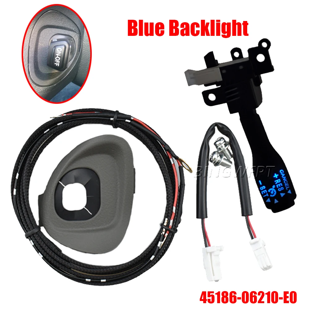 High Quality 84632-34010 Cruise Control Switch with Cover And Backlight For Toyota Camry 06-11 Highlander 11-15 45186-06210-E0