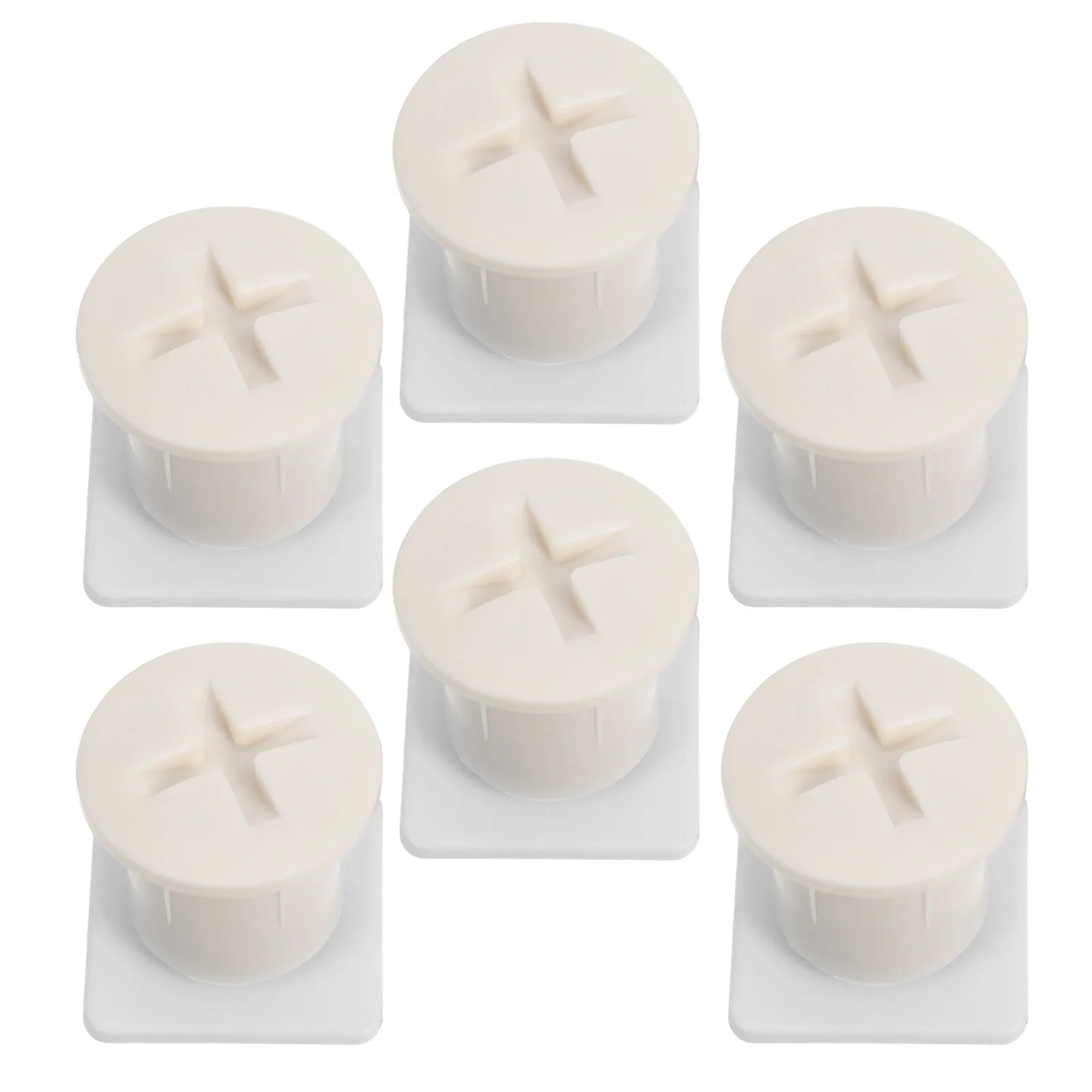 6Sets Plastic Bolt and Screw Caps for Kids Playground Slides Safety Replacement Parts Weatherproof Slide Fixing Accessories