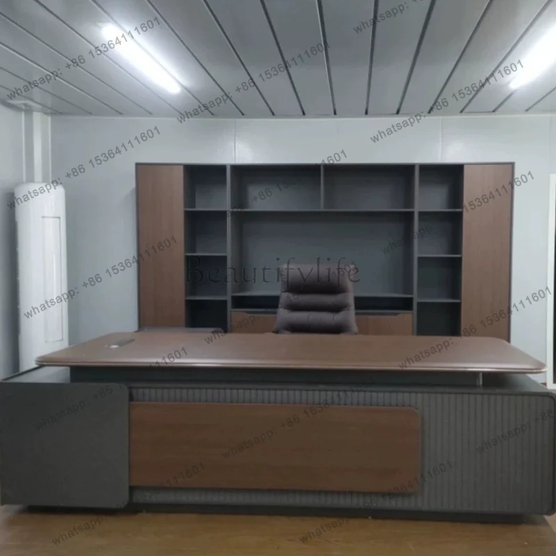LJY Light luxury senior sense desk Manager Simple tables modern class office desks and workstations computer table offices furni