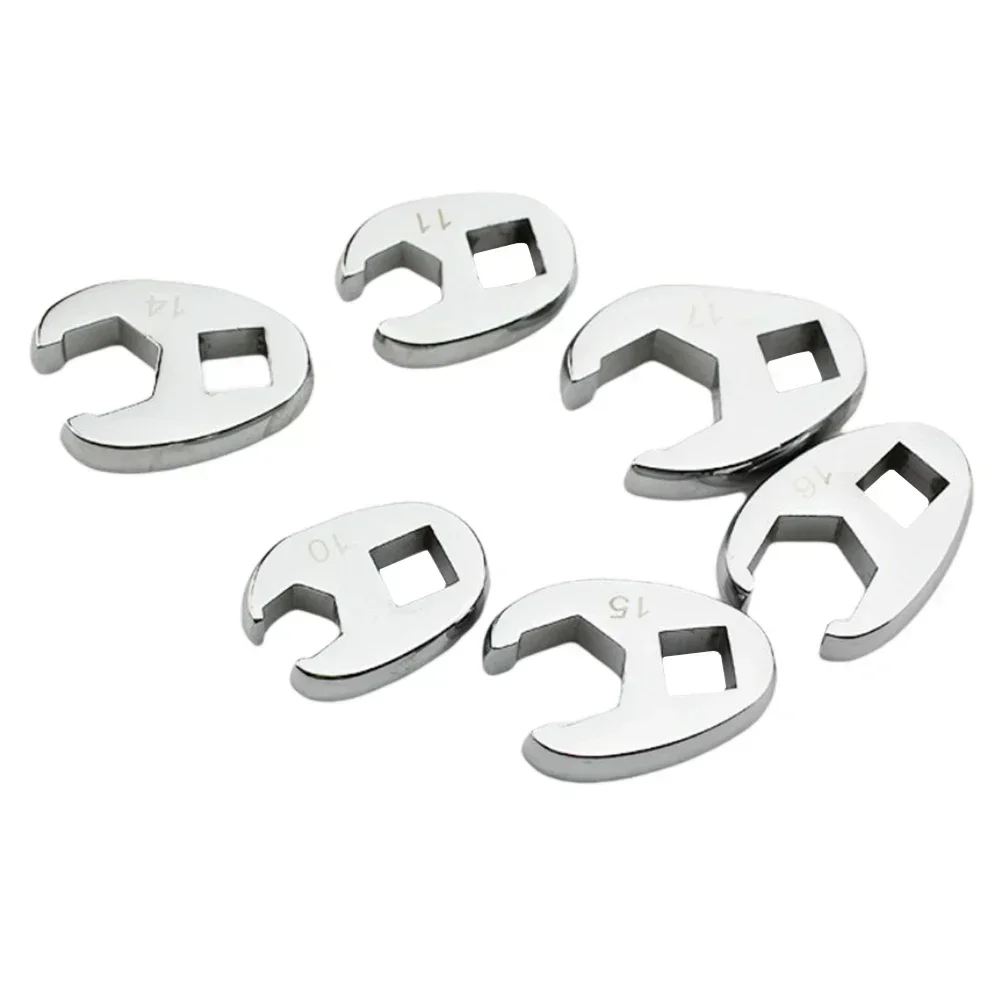 Conjunto de Chave de pé de Flecha de 10 a 22 mm para Afrouxar ou Fixar Porcas e Parafusos Chaveiros de pé de Flecha Chave Métrica de Extremidade Aberta