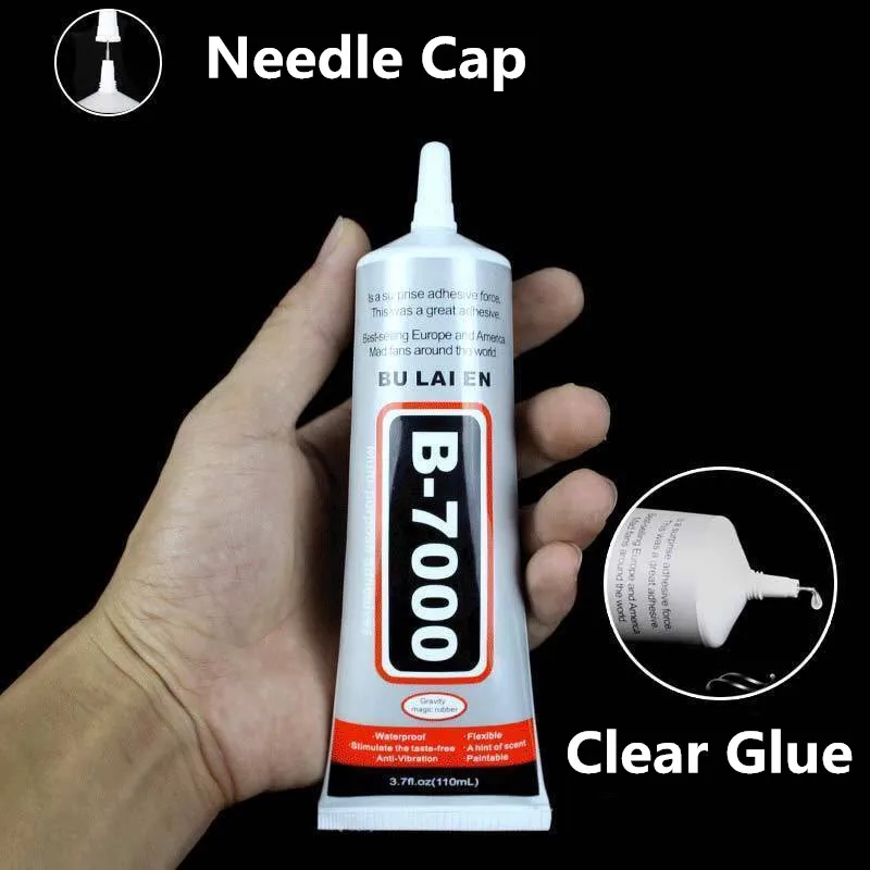 B7000 110ml Multipurpose Adhesive Jewelry Crafts Making Phone Screen Glass Repair Epoxy Resin Super Liquid Glue Nail Gel Tool