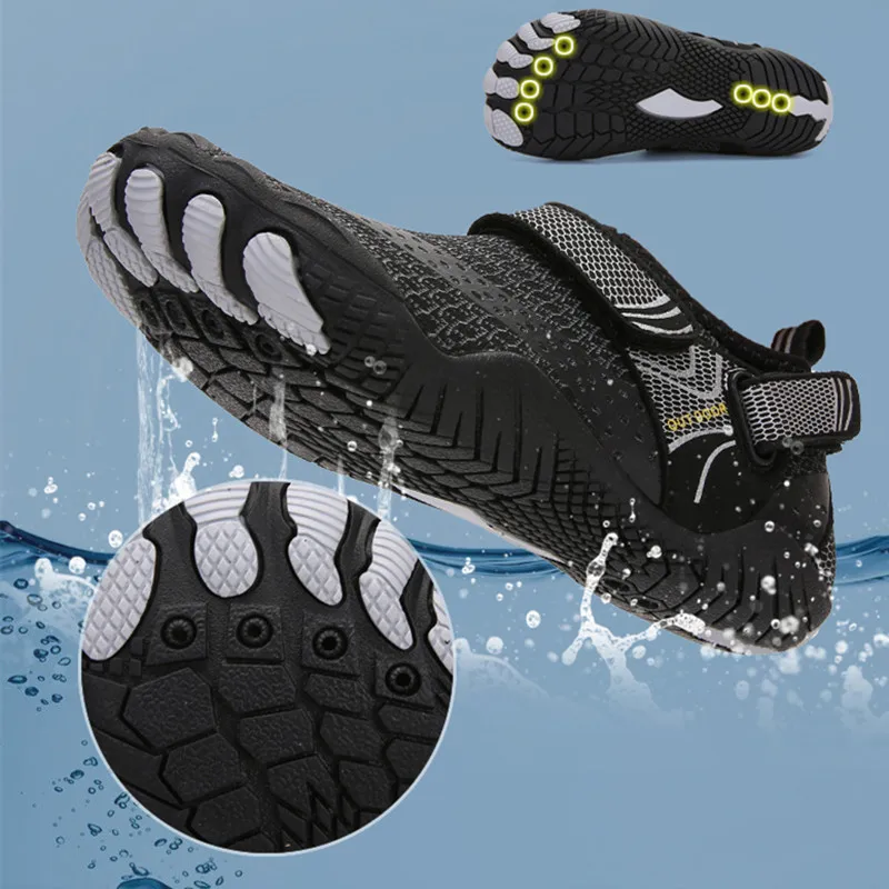 Sapatos infantis para esportes aquáticos, respirável e antiderrapante, para meninos e meninas, sapatos de praia, esportes aquáticos para piscina e natação, para crianças, 2021novo