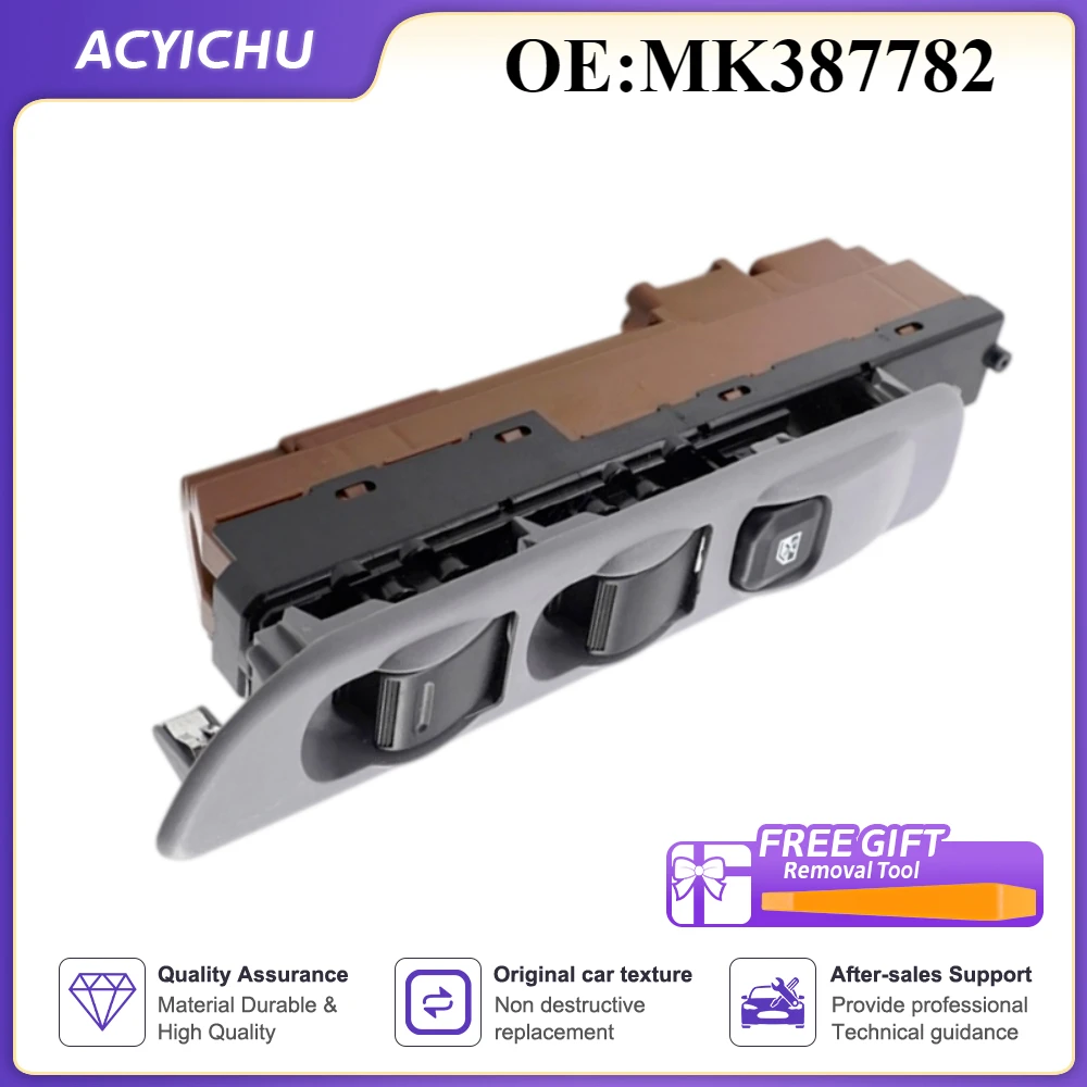 Power Master Window Switch MK387782 Compatible with For Mitsubishi Canter 2007 to 2015 FB71B OEM Equivalent Part