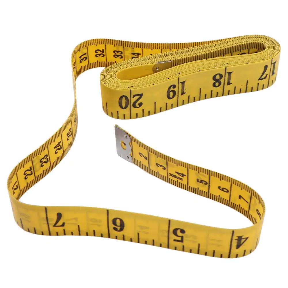3Pcs 3 Meter 120in Soft Tape Measure 9.8Feet Metric Scale Measuring Sewing Tailor Tape Double Scale Soft Flat