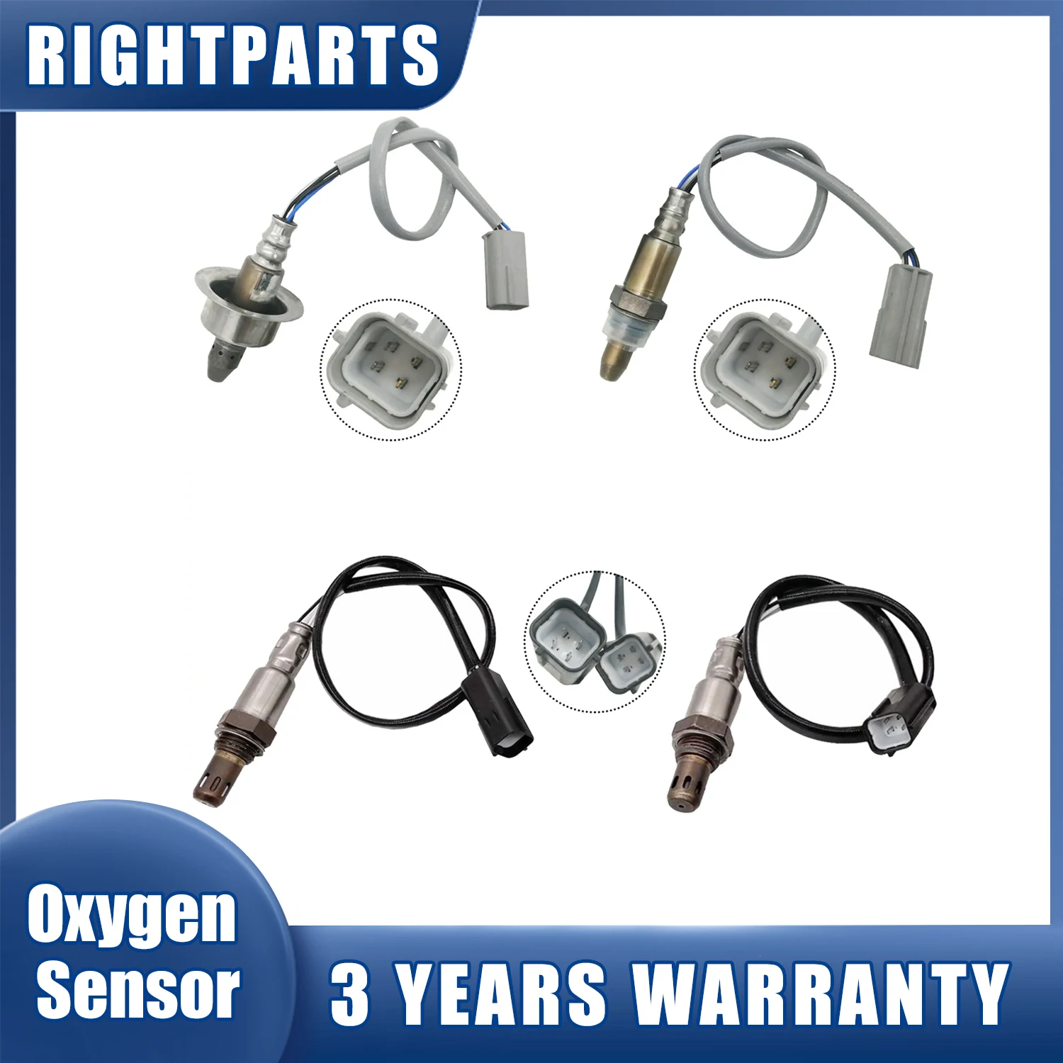 

Upstream+Downstream Oxygen Sensor 234-4381 226A0-ET000 For 2008 2009 Nissan Altima 2009 Maxima 3.5L 234-9039 234-9038 234-4380