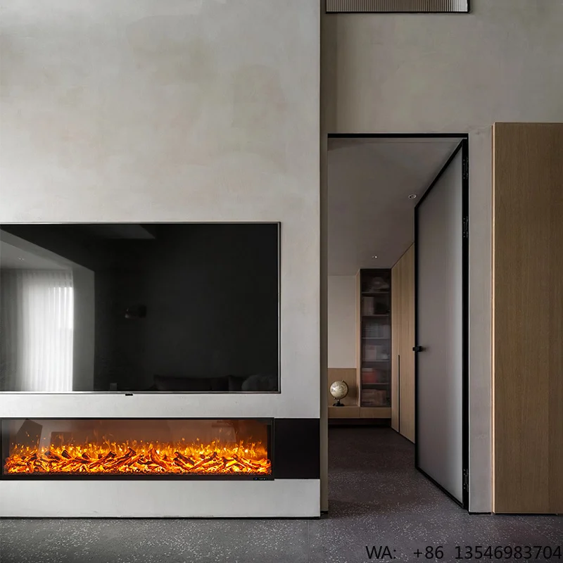 Electric Fireplace Heater with Remote Control New Model for Outdoor and Hotel Use Wholesale