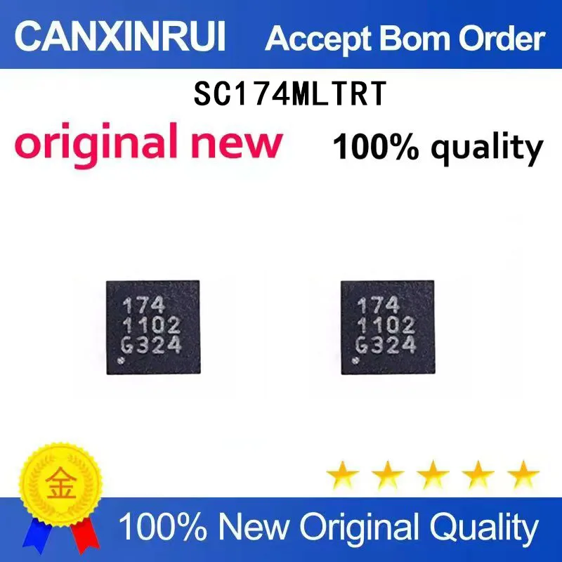 （5-100 pieces）Brand new original SC174MLTRT SC174 silk screen 174 QFN10 DFN10 spot chip