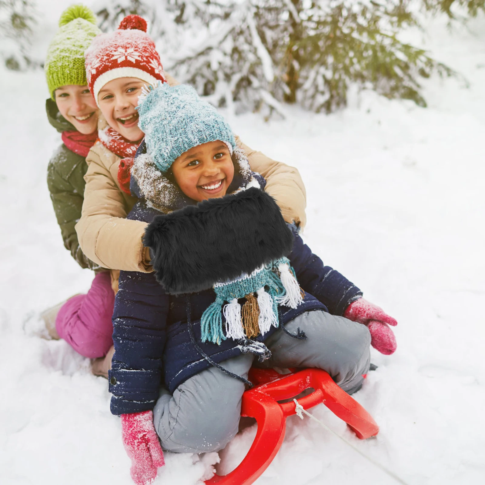 

Warm Hand Muff Portable Hands Warmer Bag Winter Accessory Gift for Women Men Family Pouch Party Outdoor