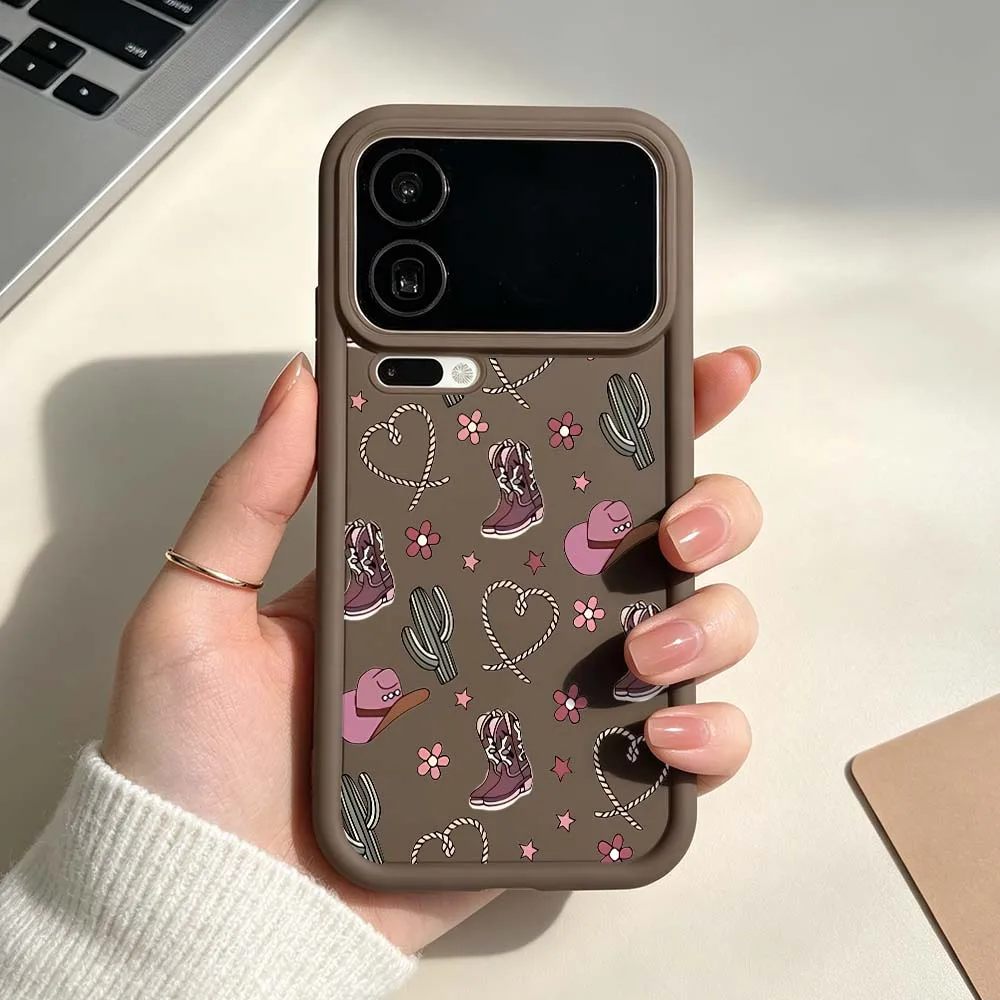 Cowboy Boot Pattern For Xiaomi Mi 17 15 14 14T 12 12T 12S 11 11X 11i 9T Lite Pro Max 5G Eye Ladder Cover Phone Case view 5