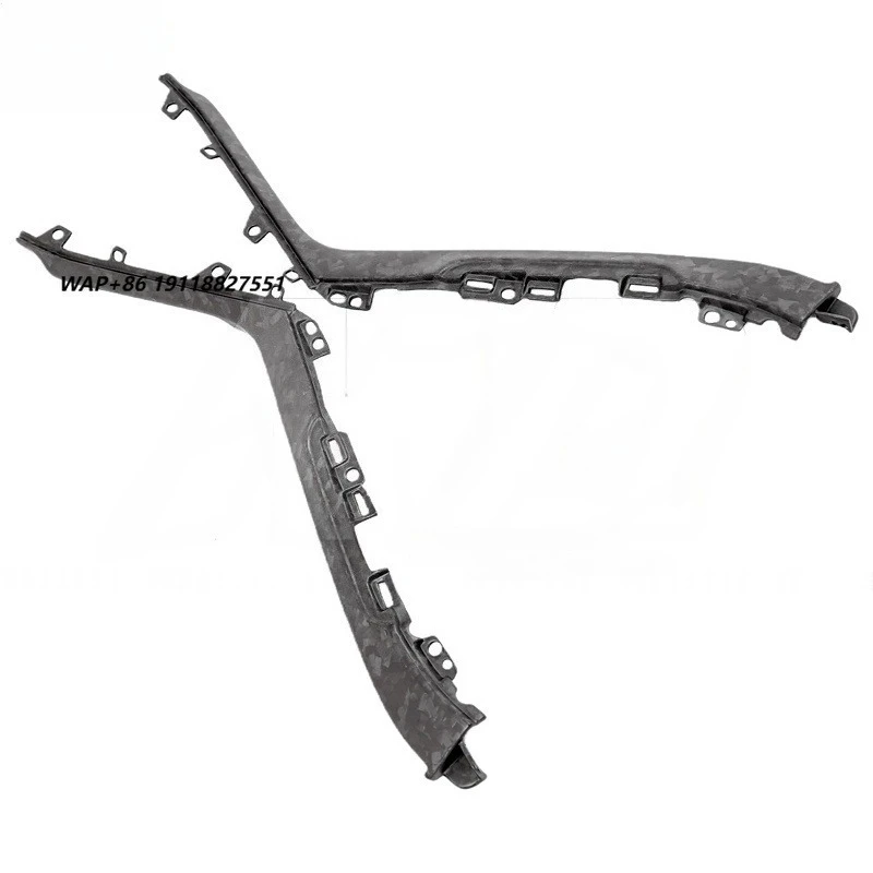 Matte Forged Carbon Fiber Center Console Side Kits Replacement for 2014-2019 Lambo Huracan Lp610-4 Lp580 Lp640