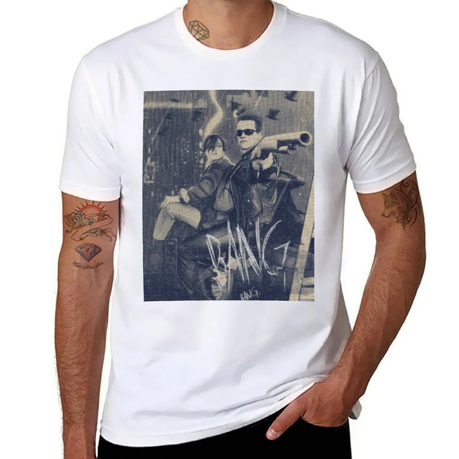 

2 Terminator T-Shirt Active Wear Sports T-Shirt for Men
