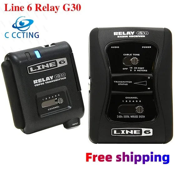 Line 6 Relay G30 professional Wireless Guitar System Transmitter And Receiver TBP06 & RXS06 Wireless Guitar System