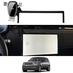 Car Phone Holder for Land Rover Range Rover 2023 2024 2025 Sport GPS Bracket Navigation Stand Auto Accessories